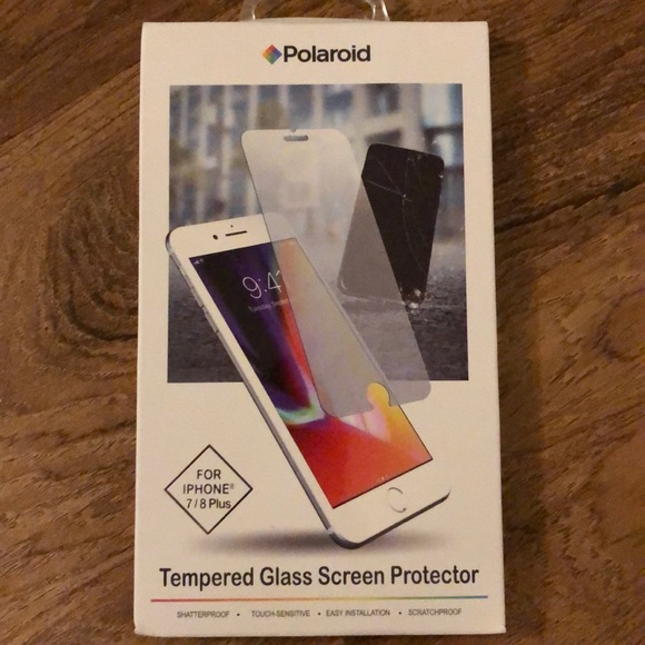 Polaroid Accessories - iPhone 7/8 PLUS Tempered Glass Screen Protector